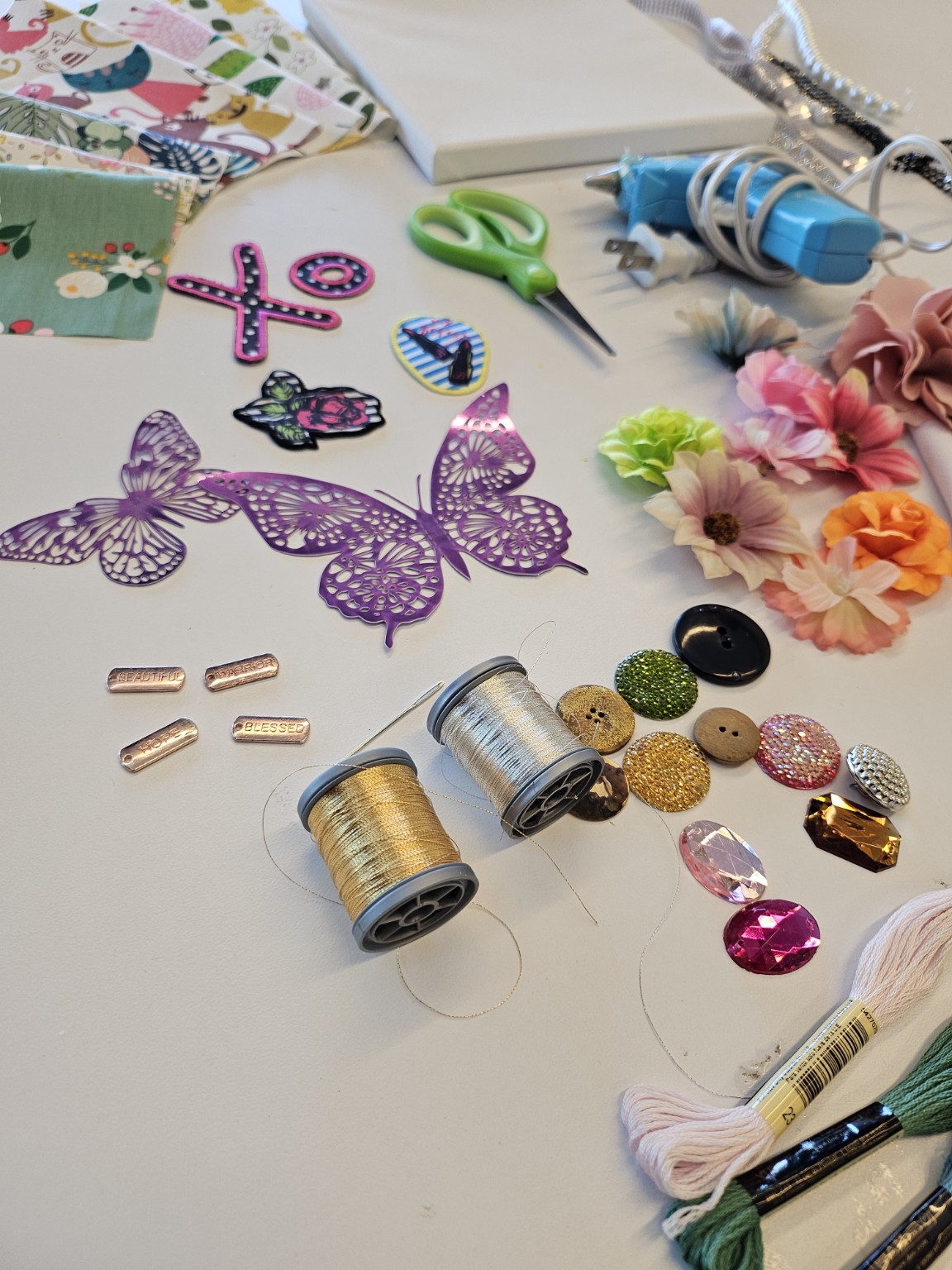 Textures, trims, and creative possibilities.